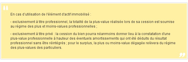 En cas d’utilisation de l'él&eacut...